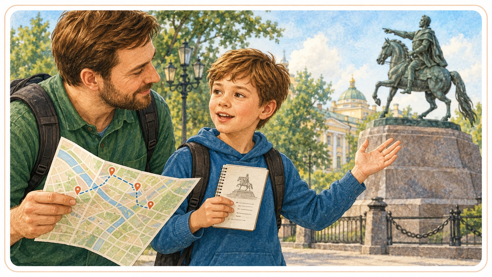 Ребёнок — экскурсовод — иллюстрация 3