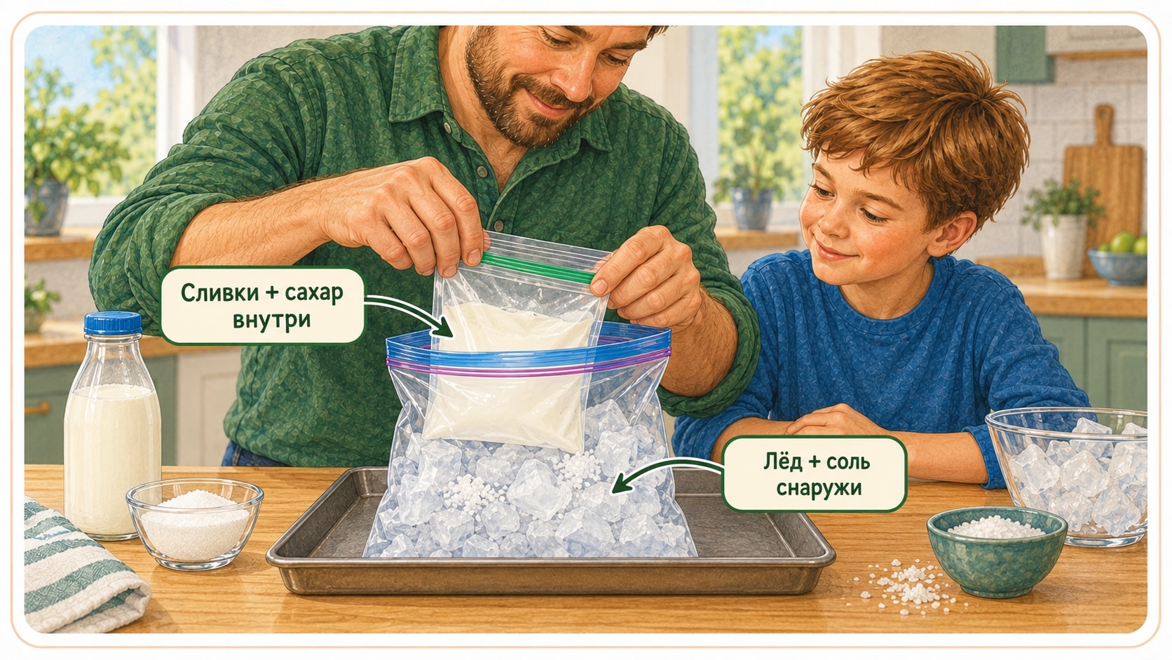 Мороженое без морозилки — иллюстрация 1